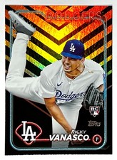 2024 Topps Update Series - Halloween Holiday Foil (RC) #US38  Ricky Vanasco