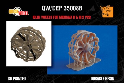 1/35 Desert Eagle Publishing QW/DEP-35008B Idler Wheels for Merkava II & III