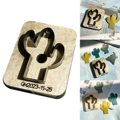 Cactus Shaped Leather Cutting Die Leather Cutter Model for