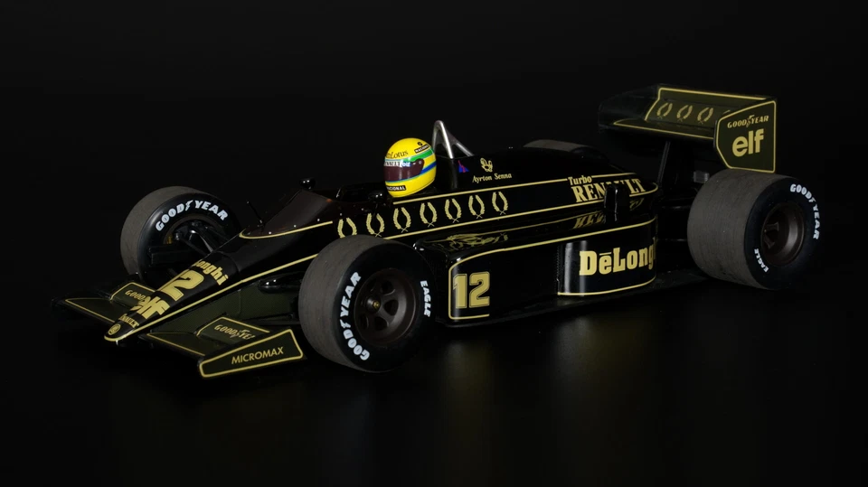 Minichamps - 1:18 Lotus Renault 98T Ayrton Senna 1986 'Dirty Version' (540863... - Image 4 of 4