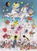 Nostalgischer A4 Adventskalender WunscherfüLler