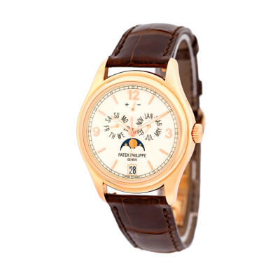 PATEK PHILIPPE  5146 R 18K Rose Gold 39mm Annual Calendar Box Warranty MINTY