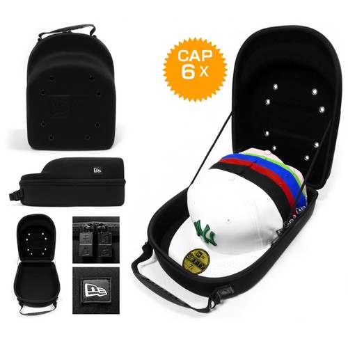 New Era 6 Hat Cap Carrier Storage Case 