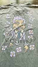 Vintage Mark Gonzales t-shirt - 1987 “Gonz And Roses”  - Size L - Fits like a M