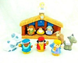 little people manger scene