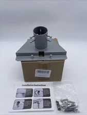 Starlink Gen 3 Pipe Adapter Pole Mount and Roof Mount Kit Stainless Steel