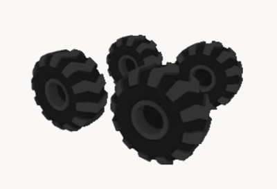 Animal Jam Classic AJ AJC Blackout Wheels Item (Read Description)