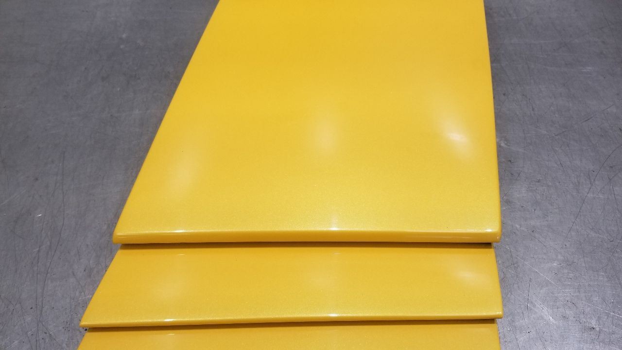 2004 LAMBORGHINI GALLARDO QUARTER PANEL UPPER VENT RIGHT PASSENGER YELLOW