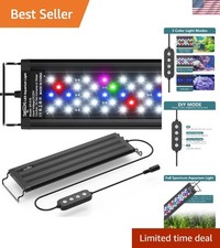 Led Aquarium Light for Plants Growth, Fish Tank Light 12-18 Inch Full Spect...