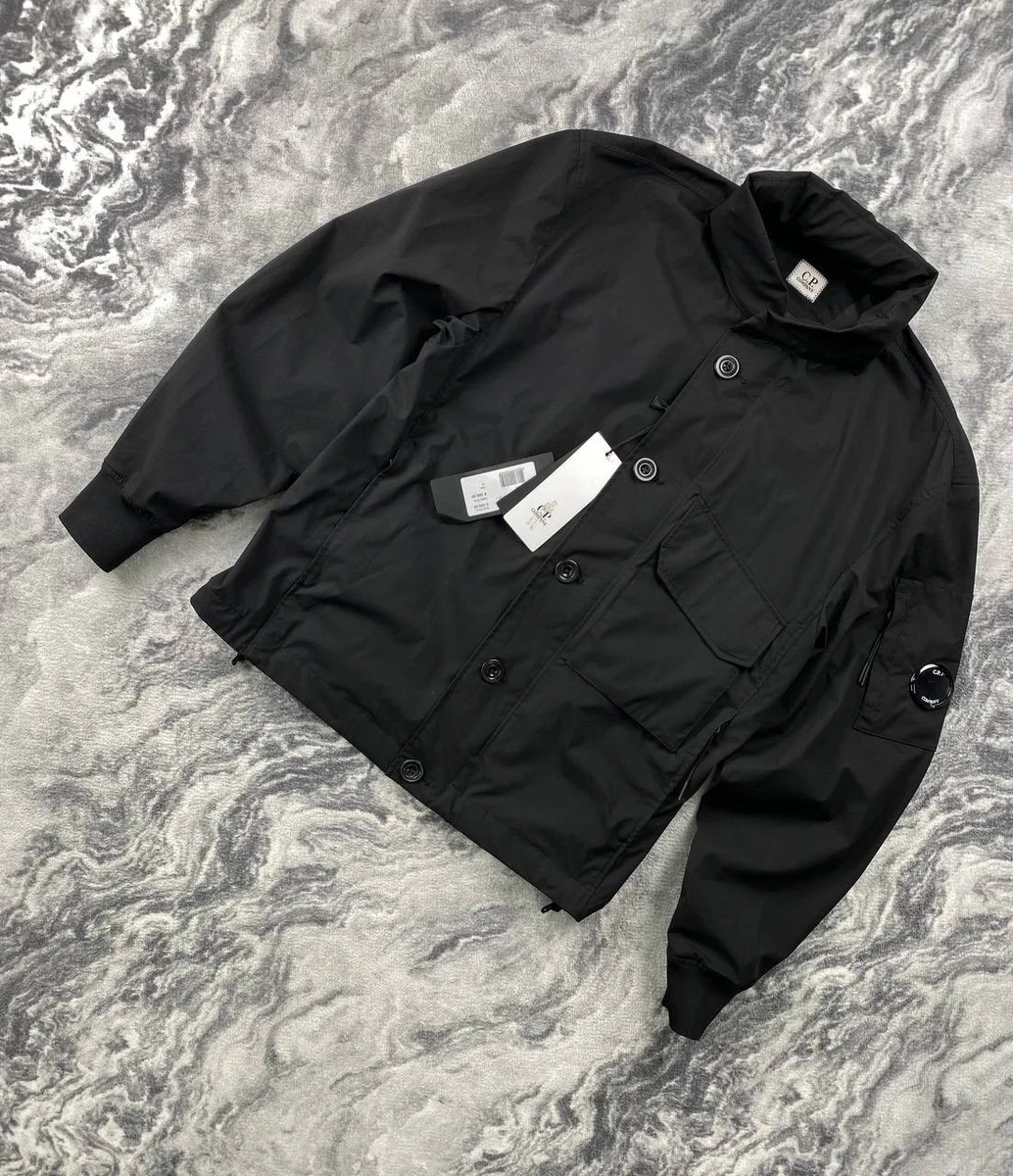 C.P. COMPANY ブラックミリタリージャケット 25+ C.P. Company Black Coats, Jackets & Vests for Men for sale