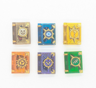 Pick LEGO Nexo Knights Minifig Book: Chaos Evil Fear Revenge Deception Monsters