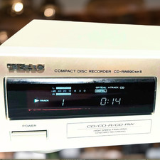 TEAC CD-RW890MK2-S Silver CD Recorder Player ...