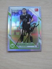 Konstantinos Koulierakis autograph signed trading card chrome VFL Wolfsburg 25/26