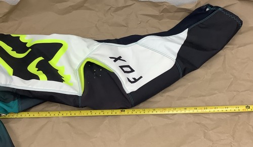 Fox Racing 29624-176-30: 180 Leed Teal and White MX Off Road Pants Size 30 - Picture 13 of 16