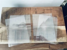 (2) 5x7 Top Loaders / Sleeves for Jumbo, Downtown, Oversized, & Box Loader Cards