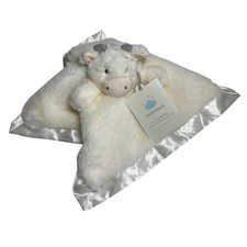 NEW Cloud Island Giraffe Lovey 14" Security Blanket Plush White Pale Yellow 2024