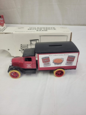 #ad #ad Ertl Campbell#x27;s Soup 1931 Hawkeye Motor Truck Bank 1:34 Scale NIB 1990 $12.99