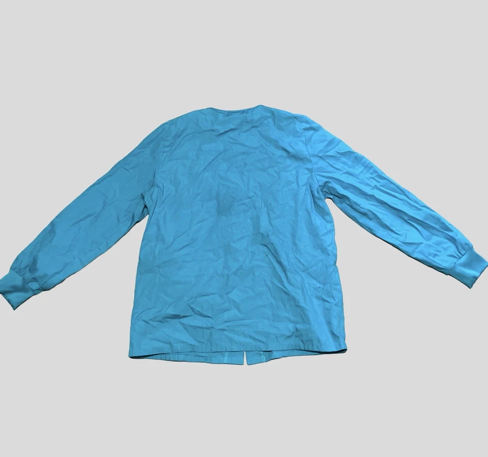 Authentic Scrubs Cherokee Workwear Blue Long Sleeve - Image 2 of 3