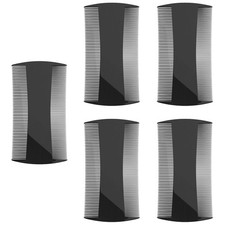 5 Pack Double-Sided Pocket Comb for Hair, Beards Mustaches Fine Coarse Tee