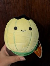 Squishmallows Halloween 2025 Walt the Green Pumpkin 4" NWT