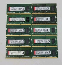 Lot of 10 Kingston 4GB DDR4 RAM  SODIMM Lapto...