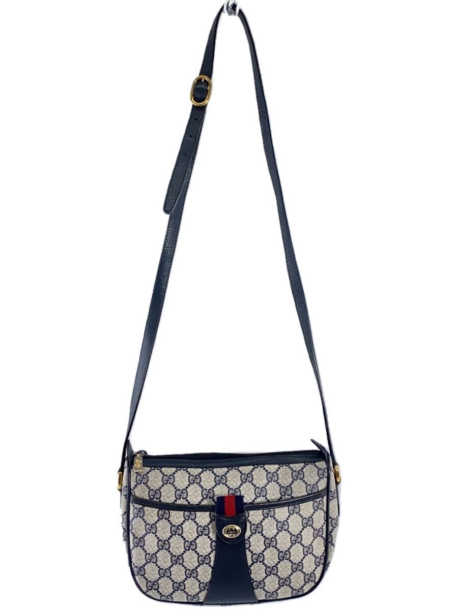 Gucci Gray Leather Shoulder Bag 89.02.032