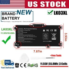   LK03XL Battery For HP ENVY X360 17-AE 17-CE 15-BP 15-BQ 916368-421 916814-855