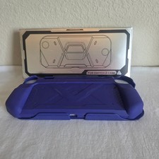 FIWWAT Protective Case for Nintendo Switch 2 2025 Purple Hybrid TPU PC Shell