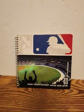 2003 Major League Baseball MLB Club Marks & Uniform Online Style Guide