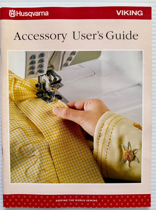 Husqvarna Viking Accessory User's Guide Booklet - Original