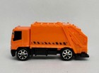 Maisto Orange Garbage Truck Diecast Toy Vehicle Loose Collector 03