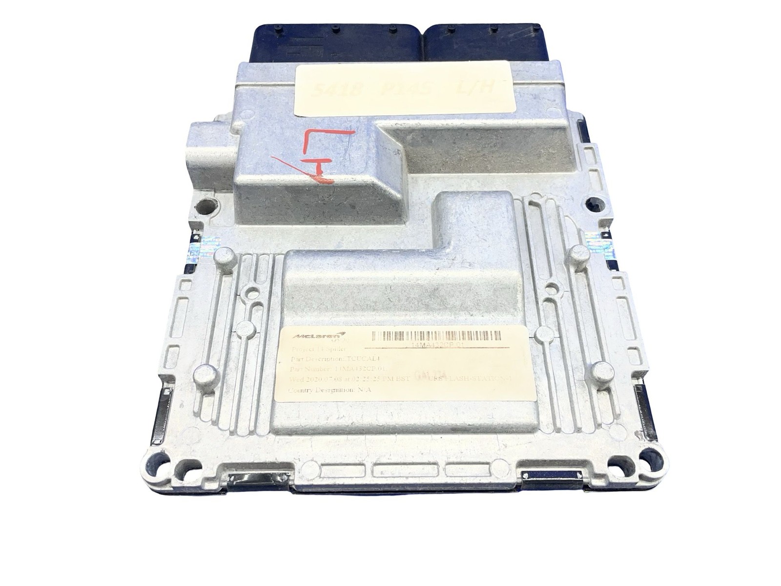 2018-2023 MCLAREN 720S RWD 4.0L TRANSMISSION TCU CONTROL MODULE UNIT 14m1084CP