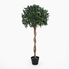 Blooming Artificial - DAMAGED 120cm 4ft Faux Bay Laurel Tree Outdoor Green Plant