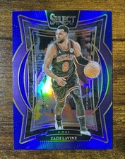 2024-25 Panini Select - Concourse Zach LaVine #10 Blue Prizm
