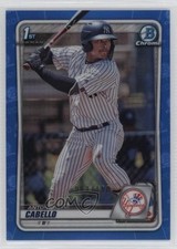 2020 Bowman Chrome Prospects Blue Refractor 82/150 Antonio Cabello #BCP-85 14mx