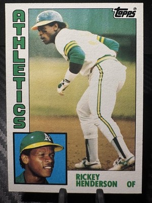 1984 Topps - Rickey Henderson #230