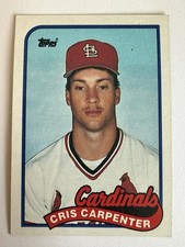 1988 topps chris carpenter rookie card. rookie card picture