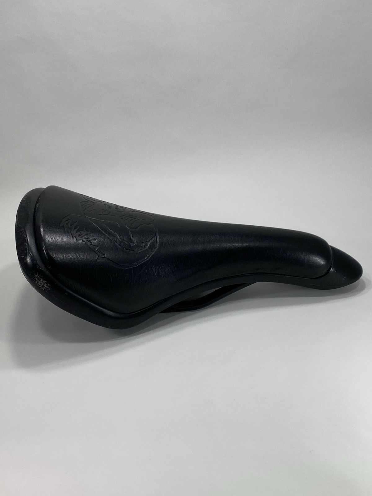 Mongoose Seat Dropnose Velo 283 Old Mid School BMX  Vintage Black Maurice Logo