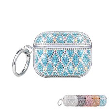For Airpods 4/3/2/1 Pro 2/3 Glitter Rhinestone Diamond Crystal Case With Ring ..