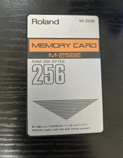 Roland M-256E Memory Card for JD-800 / JD-990 Used Tested Working From Japan