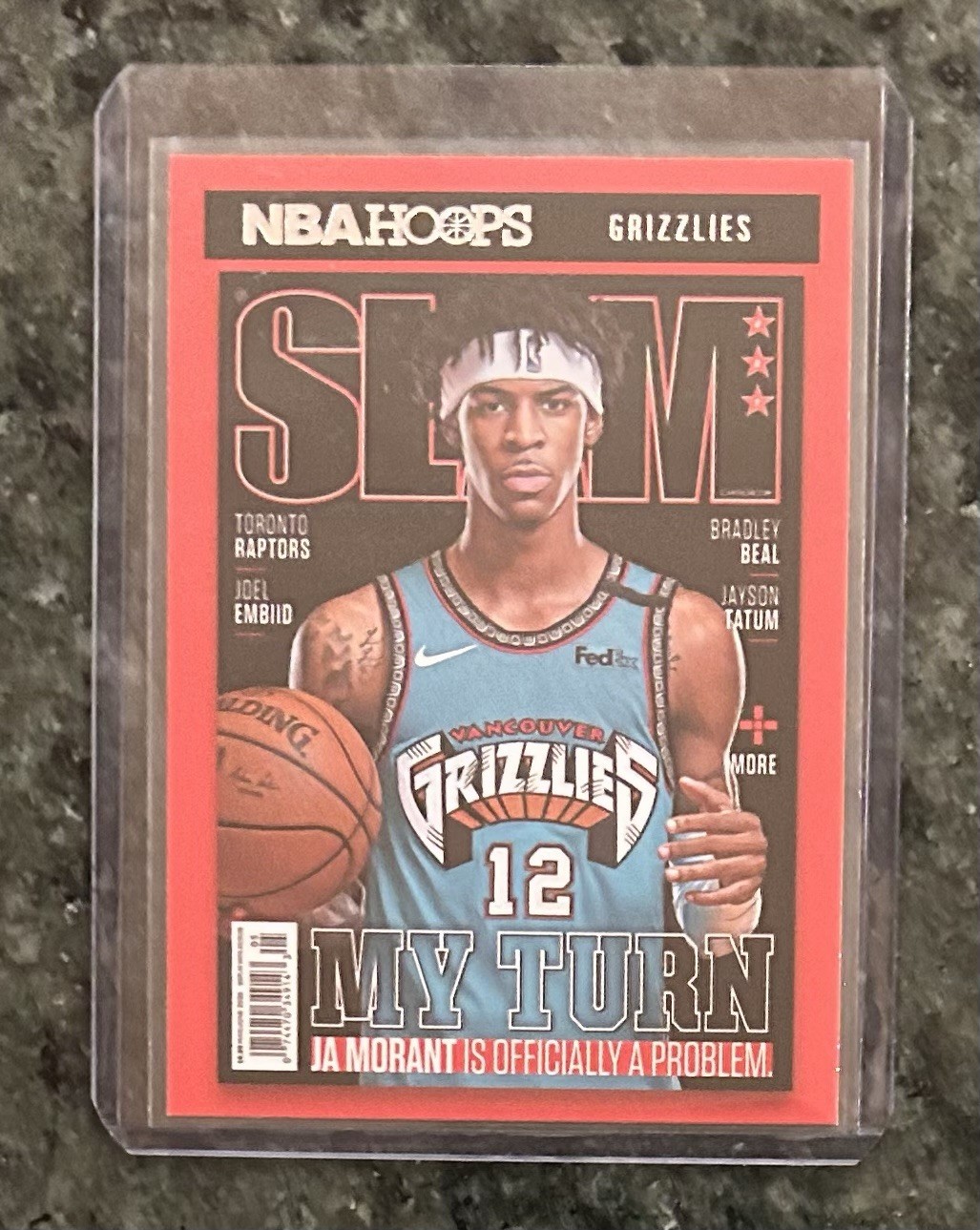 Ja Morant 2020-21 Panini NBA Hoops Slam #18