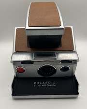 VTG Polaroid SX-70 Land Camera Model 1 Folding Instant Camera With Bag untested