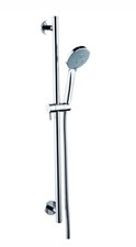 Lecico Aqua-R Deluxe Kit guida scorrevole rotonda cromata con portatile - altezza 670 mm