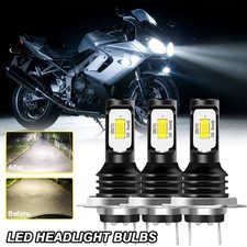 Per Triumph Sprint 1050 ST 2005-2010 3pz Lampadine Faro LED Bianco H7 Aggiornamento