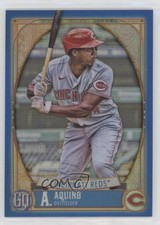 2021 Gypsy Queen Box Topper Chrome Blue Refractor 62/99 Aristides Aquino rv6