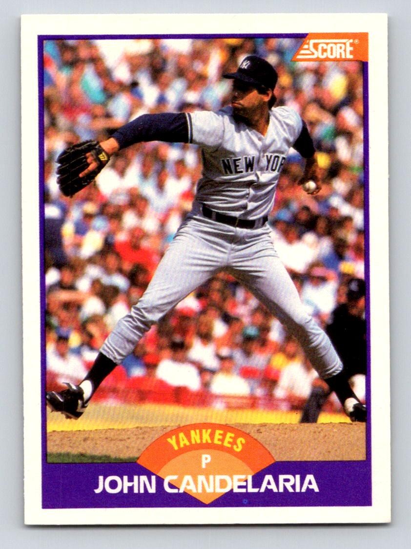1989 Score #246 John Candelaria New York Yankees