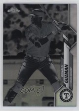 2020 Topps Chrome Negative Refractor Ronald Guzman #129 b8r