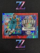 18-19 Panini Contenders Op RC Miles Bridges Lottery Ticket Red Cracked Ice -LYQ