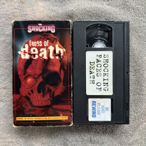 Faces Of Horror Rare VHS Shocking Documentary HTF 
