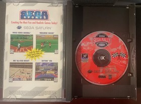 Sega Rally Championship Sega Saturn Complete w/ Manual CIB